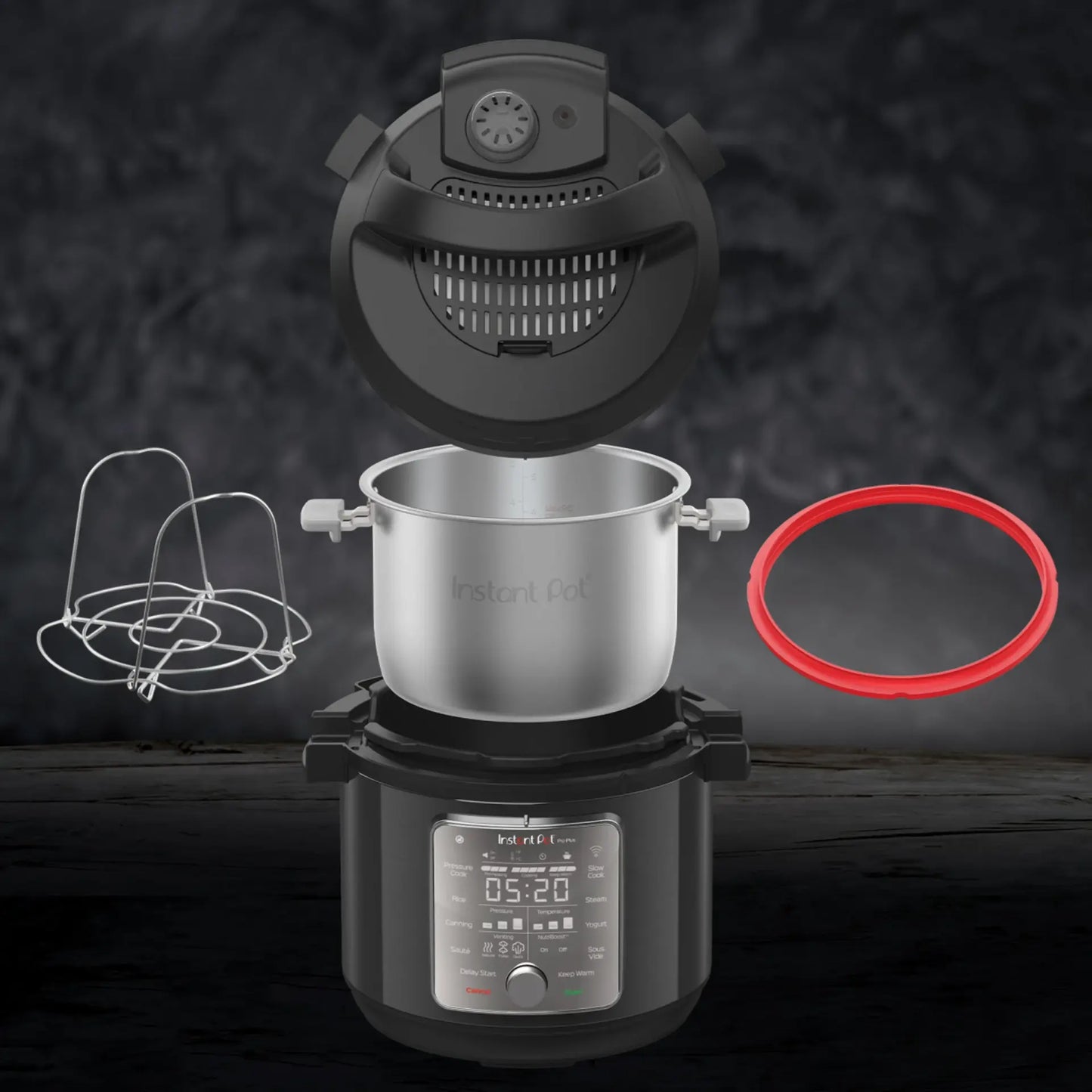 Instant Pot Pro Plus Smart 10‑en‑1 con Wi‑Fi (6 L)